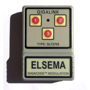 Elsema Gigalink 27.145Mhz 3 Button Remote GLT2703