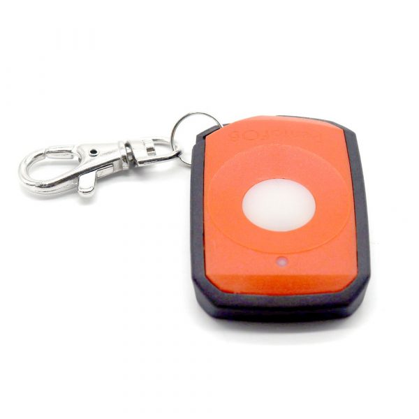 FOB43301 Orange 1 Small Button Remote