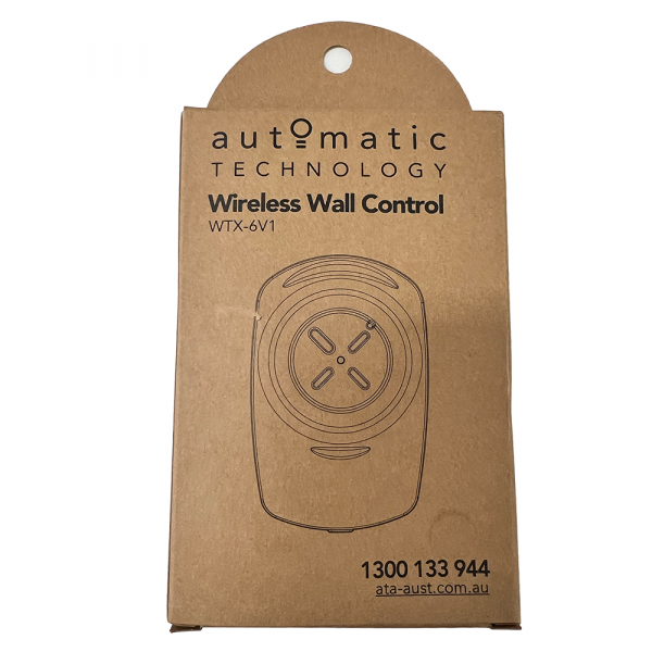 ATA WTX-6v1 Wall Button TrioCode 128 Garage Remote