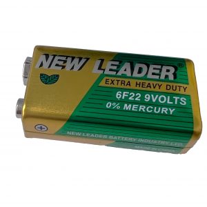 Extra Heavy Duty 6F22 9V battery