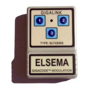 Elsema Gigalink 433.92Mhz 3 Button Remote - GLT43303