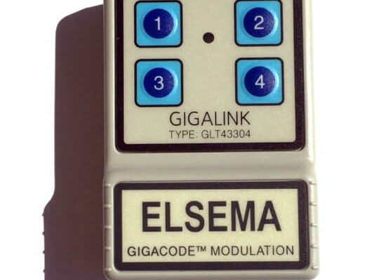 Elsema Gigalink 433.92Mhz 4 Button Remote - GLT43304