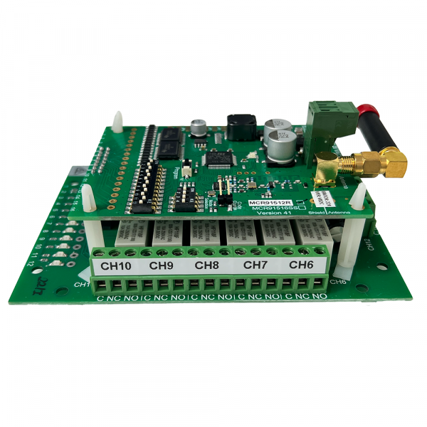 12 Channel Relay Receiver with Micro Antenna