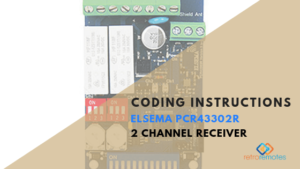 How to Install PCR43302R 2 Channel Receiver