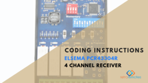 How to Install the Elsema PCR43304R 4 Channel Receiver