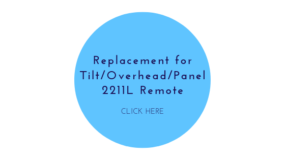 Replacement for Tilt overhead and panel 2211L