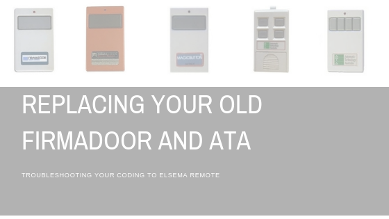 Replacing your old ATA Remotes