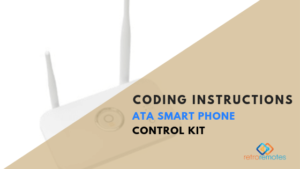 Coding Instructions for ATA Smart Phone Control Kit