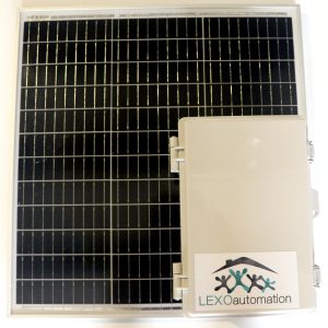 LEXO 12v Solar kit with 40w Panel 15.0ah Battery