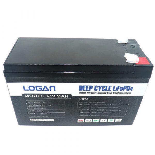 LifeP04 12V 9Ah Battery