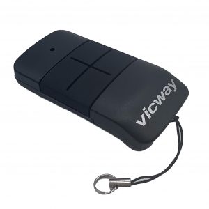 Vicway FR60 Remote: A sleek and modern garage door opener remote control.